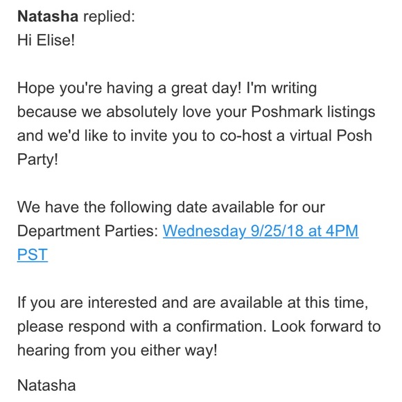 🎉🎉Hosting my first Posh party!🎉🎉 - Picture 2 of 3